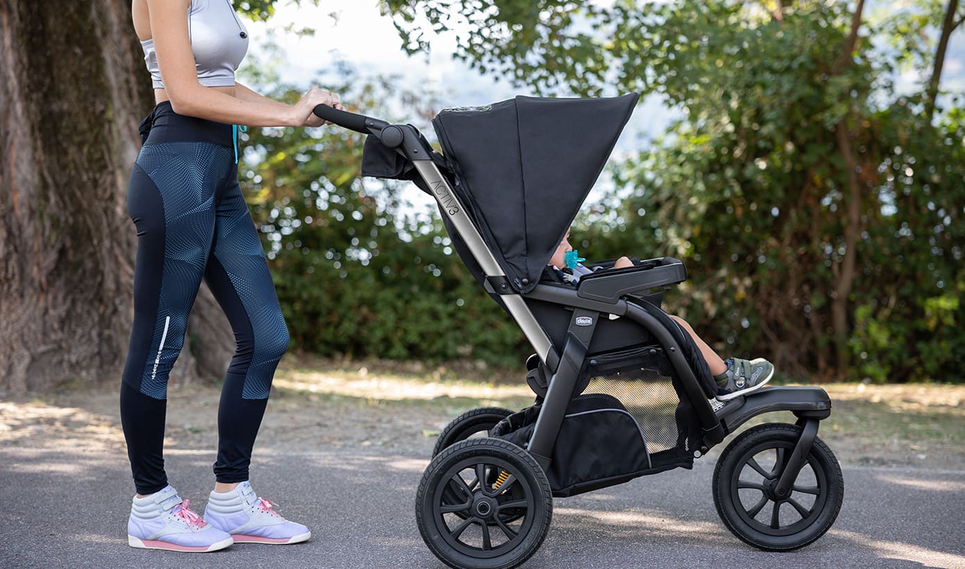 Trio Activ3+ : la poussette Trio 3 roues !